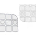 Нехлъзгаща се постелка за душ Berilo BM509 - 309 BM509
