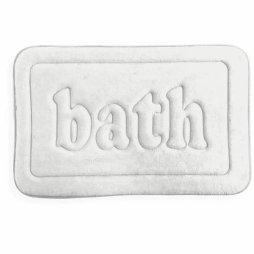 Нехлъзгаща се постелка за вана TODAY Bath PVC 40 x 60 cm Бял
