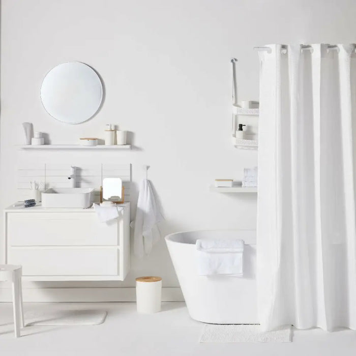 Нехлъзгаща се постелка за вана TODAY UTILITY 40 x 60 cm Бял