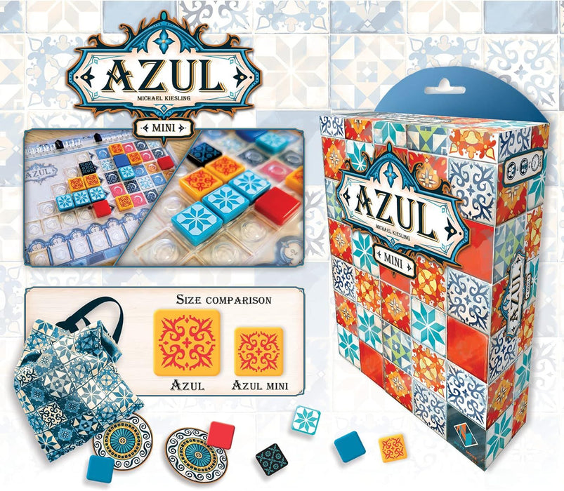 Настолна игра Azul Mini - Абстрактна
