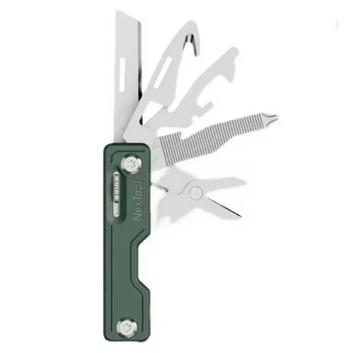 NexTool NE20098 10-в-1 мултифункционален нож зелен