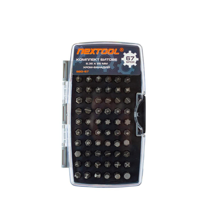 КОМПЛЕКТ БИТОВЕ 66Ч. NEXTOOL