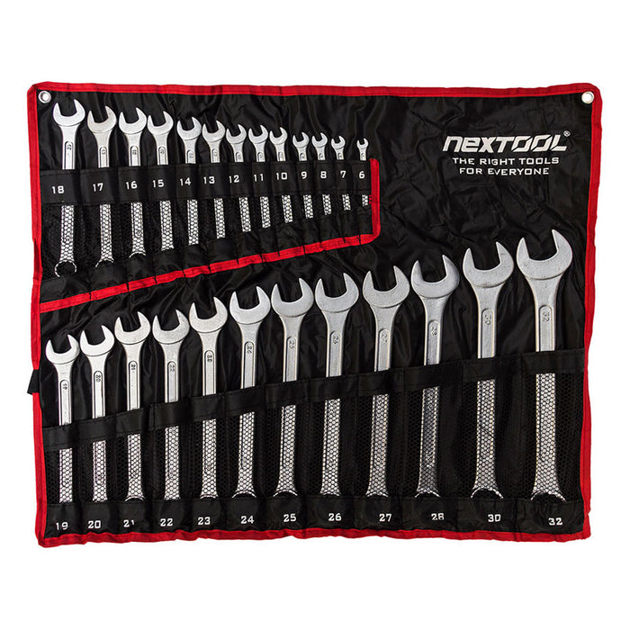 КОМПЛЕКТ ЗВЕЗДОГАЕЧНИ КЛЮЧОВЕ 6-32 MM NEXTOOL SBG-250