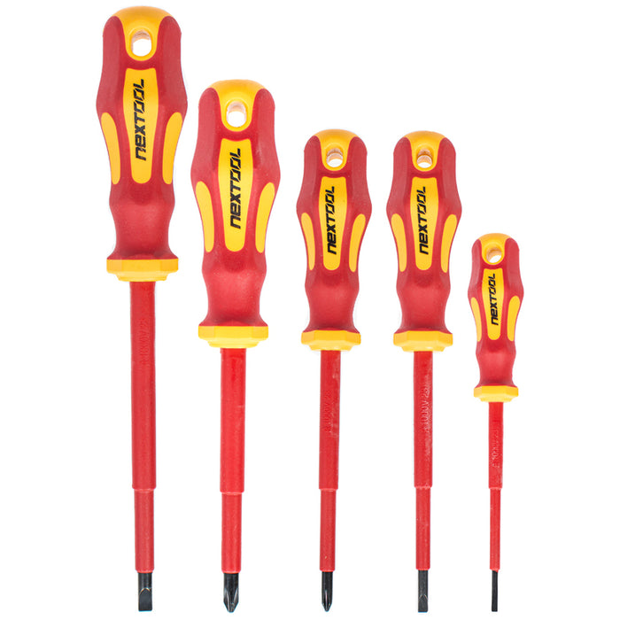 ОТВЕРТКИ ВИСОКОВОЛТОВИ КОМПЛЕКТ NEXTOOL D258-23