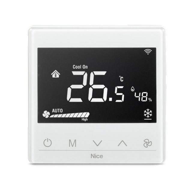 Термостат за контрол на температурата Nice Fan2-Control White