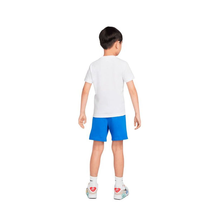 Спортен Комплект за Деца Nike Nkb B Nsw On The Move Jrsy Set Бял 2 Части