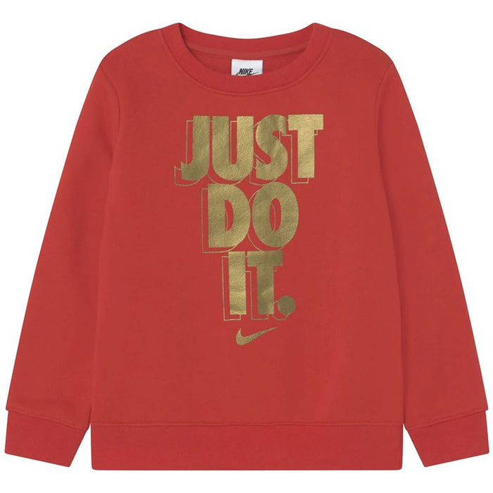 Суитчър без Качулка за Момиче Nike Gifting Червен