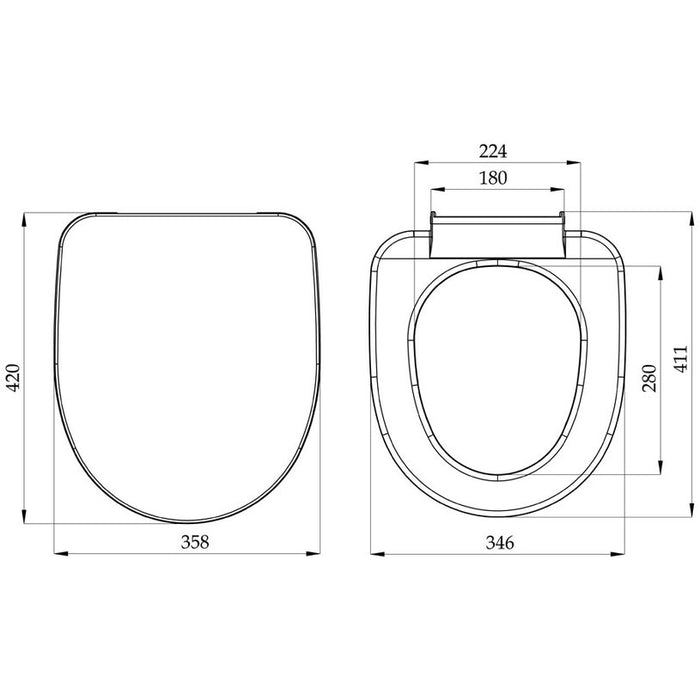 WC СЕДАЛКА NIKIPLAST ИРИС