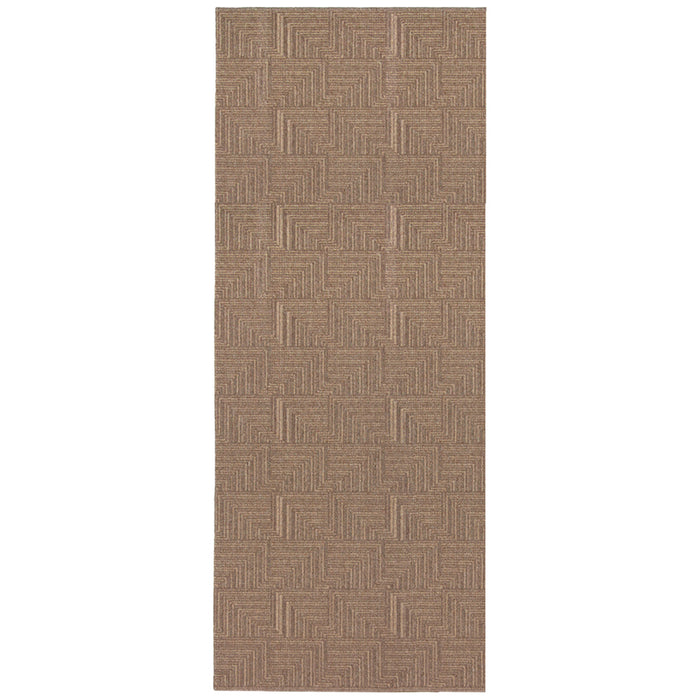 ПЪТЕЧКА С ГУМЕНА ОСНОВА NIKOTEX POLAR 67Х150 СМ МОКА