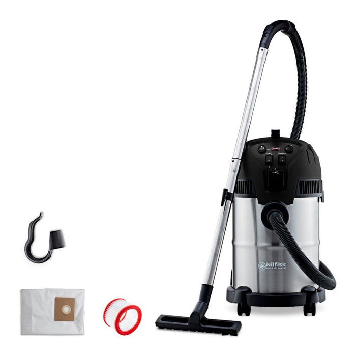 Прахосмукачка Nilfisk Черен Стомана 1200 W