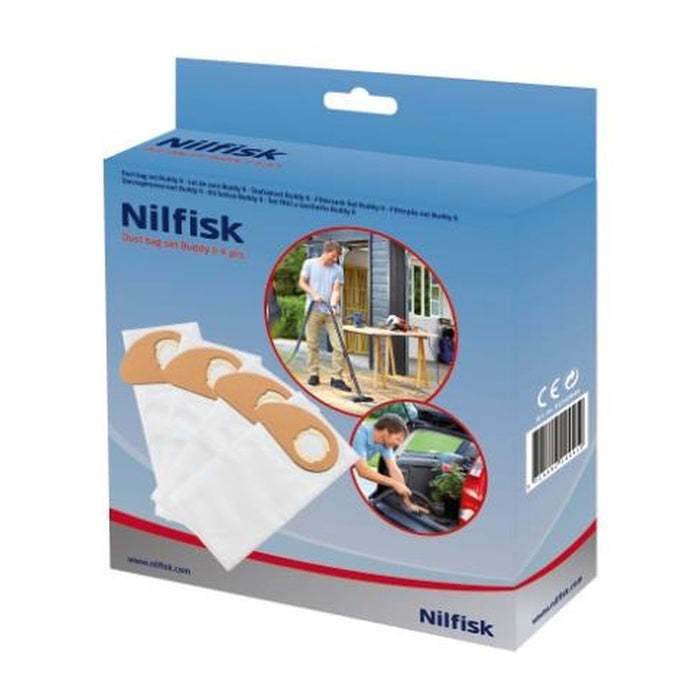 Резервни Торбички за Прахосмукачка Nilfisk BUDDY II    4UD