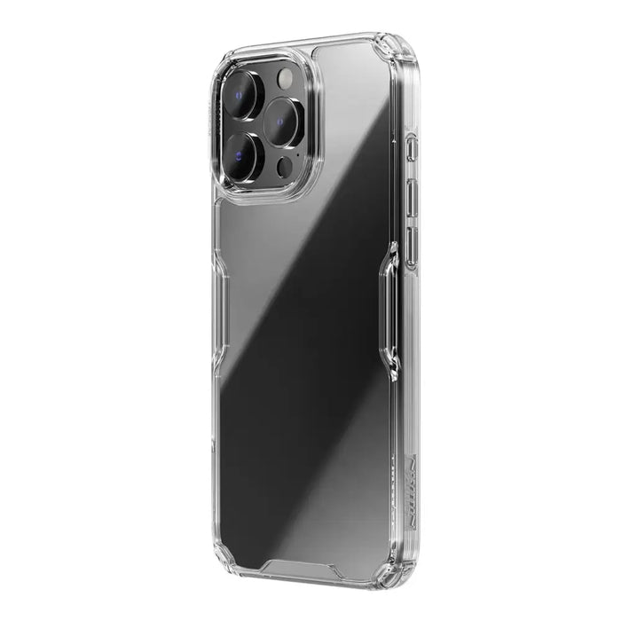 Nillkin Nature Pro Case за iPhone 16 Pro - прозрачен и бял