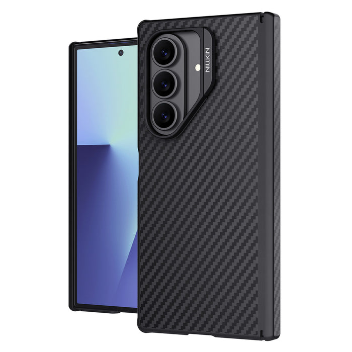 Nillkin Synthetic Fiber Pro Magnetic Case за Samsung Galaxy Z Fold 7, съвместим с MagSafe - черен