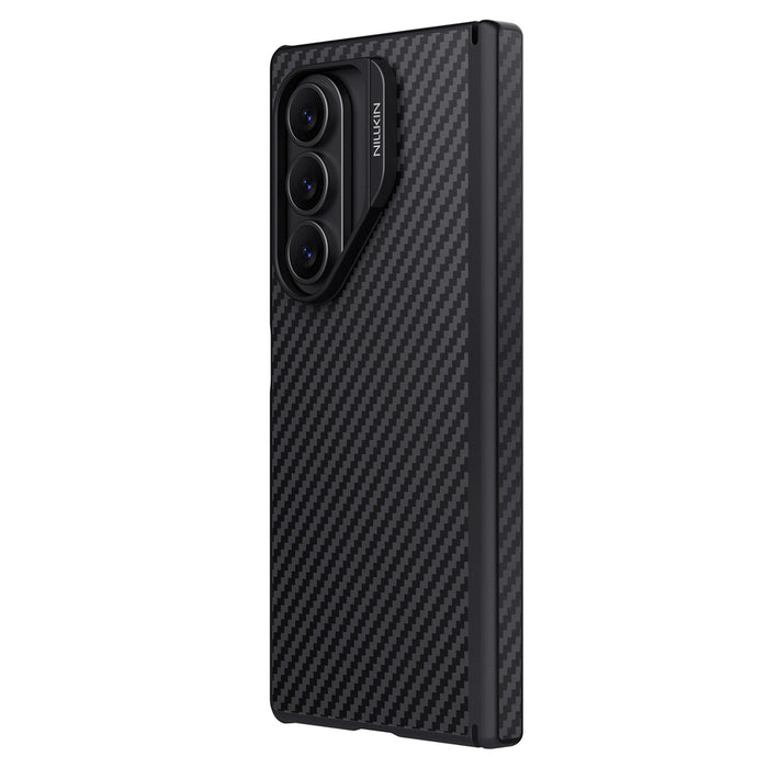 Nillkin Synthetic Fiber Pro Magnetic Case за Samsung Galaxy Z Fold 7, съвместим с MagSafe - черен