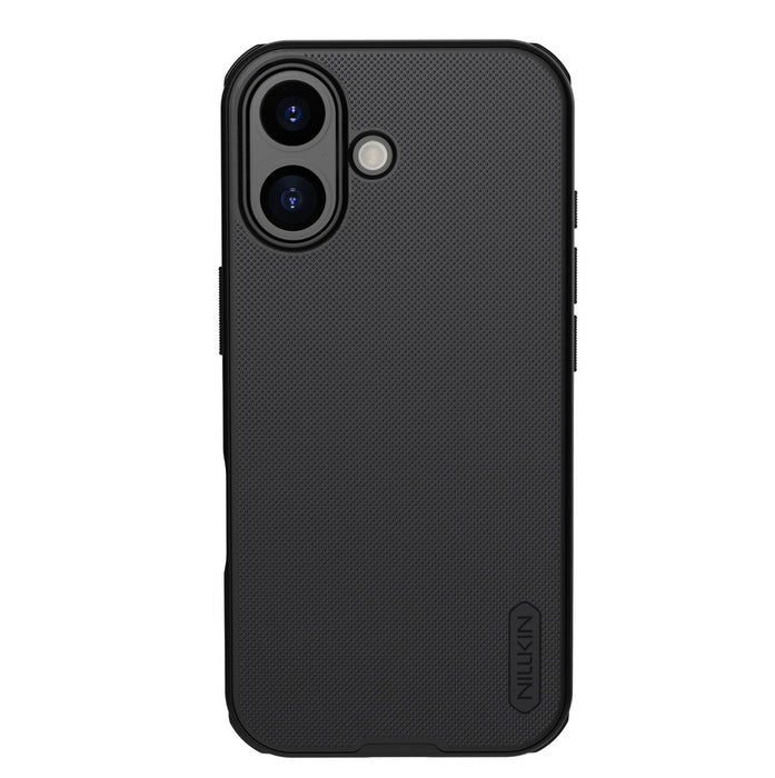 Магнитен калъф Nillkin Super Frosted Shield Pro, съвместим с MagSafe за iPhone 17 - черен