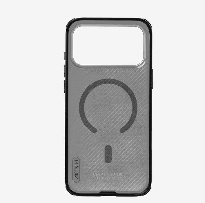 Магнитен калъф Nillkin Super Frosted Shield Pro, съвместим с MagSafe за iPhone 17 Pro Max - полупрозрачен черен