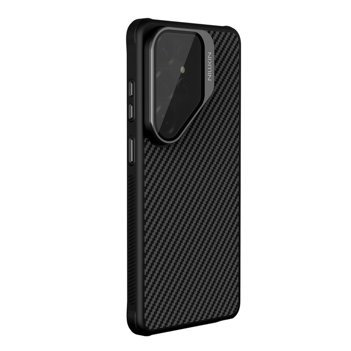 Nillkin CarboProp Магнитен Кейс с Калъф за Камера и Поставка, Съвместим с MagSafe за Samsung S26 Ultra - Черен