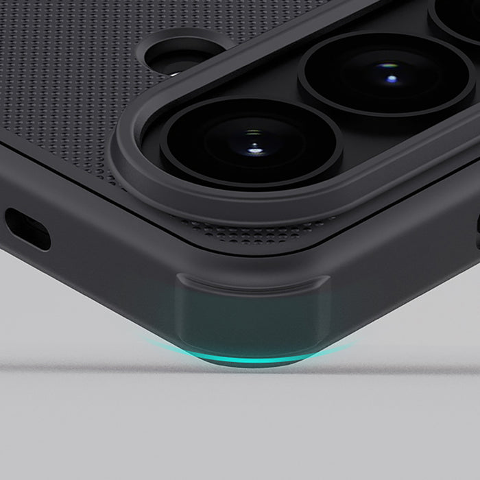Nillkin Super Frosted Shield Pro Магнитен Калъф, Съвместим с MagSafe за Samsung Galaxy S26 - Черен