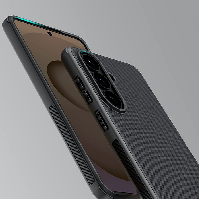 Nillkin Super Frosted Shield Pro Магнитен Калъф, Съвместим с MagSafe за Samsung Galaxy S26 - Черен