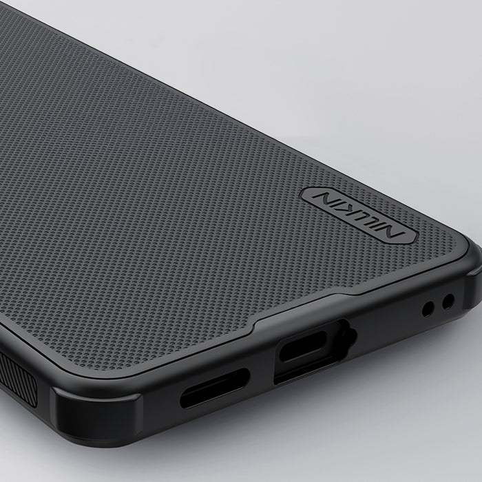 Nillkin Super Frosted Shield Pro Магнитен Калъф, Съвместим с MagSafe за Samsung Galaxy S26 - Черен