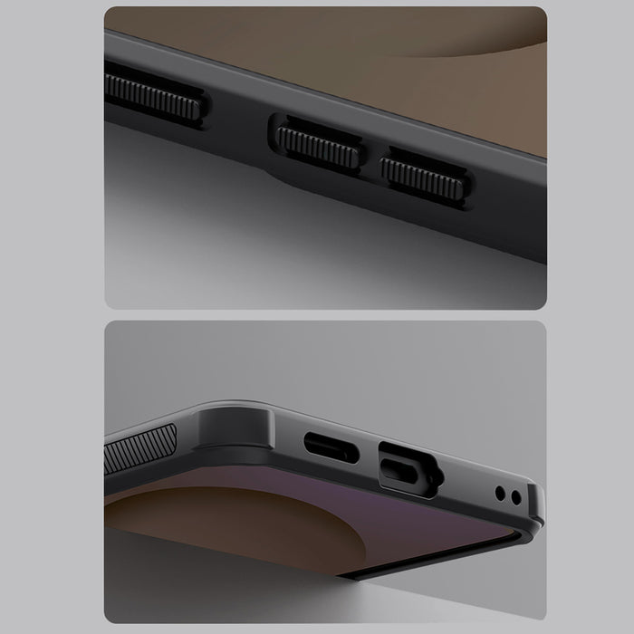 Nillkin Super Frosted Shield Pro Магнитен Калъф, Съвместим с MagSafe за Samsung Galaxy S26 - Черен