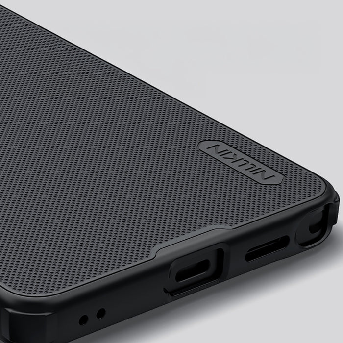 Nillkin Super Frosted Shield Pro Магнитен Калъф, Съвместим с MagSafe за Samsung Galaxy S26 Ultra - Черен