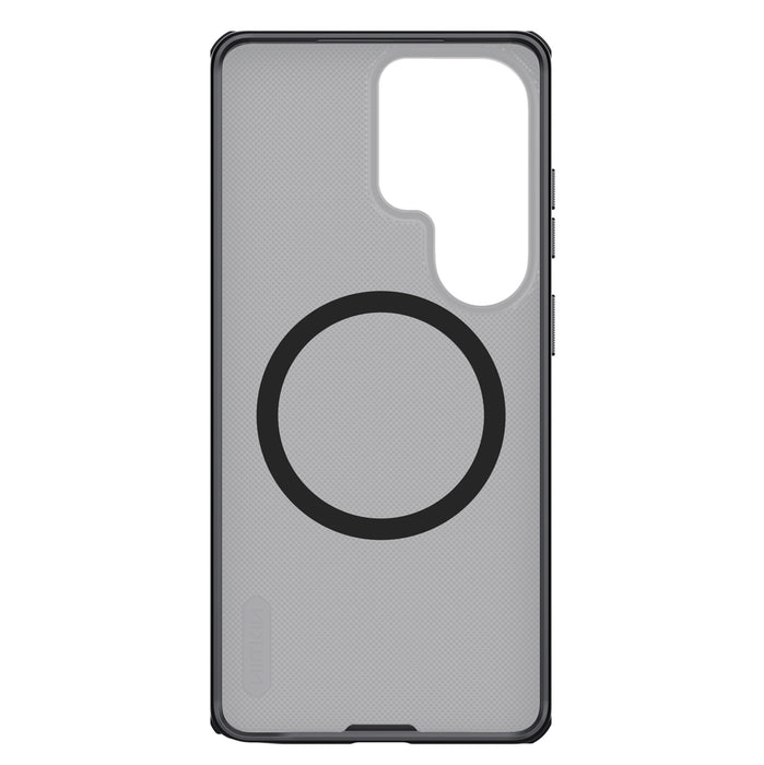 Nillkin Super Frosted Shield Pro Магнитен Калъф, Съвместим с MagSafe за Samsung Galaxy S26 Ultra - Прозрачен Черен