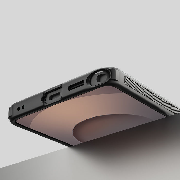 Nillkin Super Frosted Shield Pro Магнитен Калъф, Съвместим с MagSafe за Samsung Galaxy S26 - Прозрачен Черен