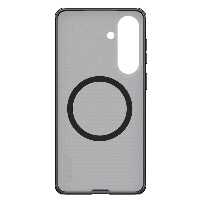 Nillkin Super Frosted Shield Pro Магнитен Калъф, Съвместим с MagSafe за Samsung Galaxy S26+ - Прозрачен Черен