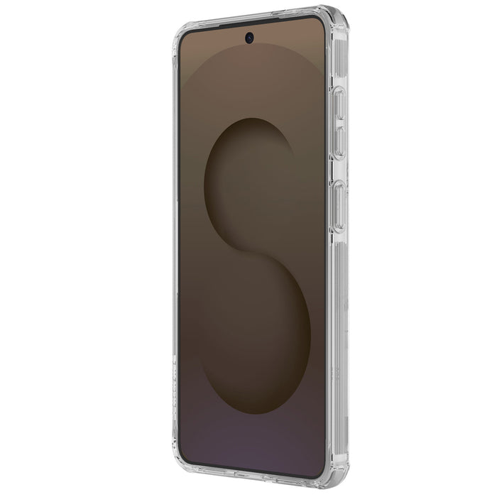 Nillkin Nature TPU Pro калъф, съвместим с MagSafe за Samsung Galaxy S26 - бял