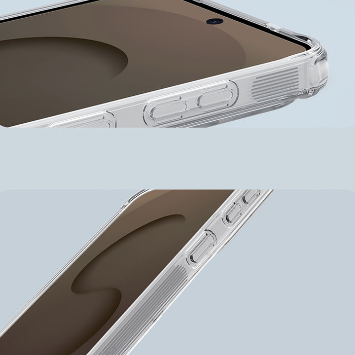 Nillkin Nature TPU Pro калъф, съвместим с MagSafe за Samsung Galaxy S26 - бял