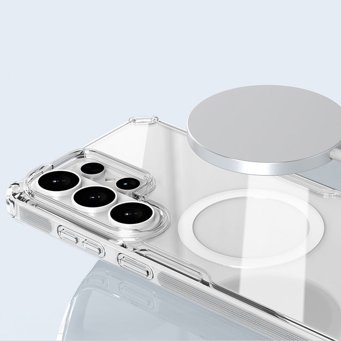 Nillkin Nature TPU Pro калъф, съвместим с MagSafe за Samsung Galaxy S26 Ultra - бял
