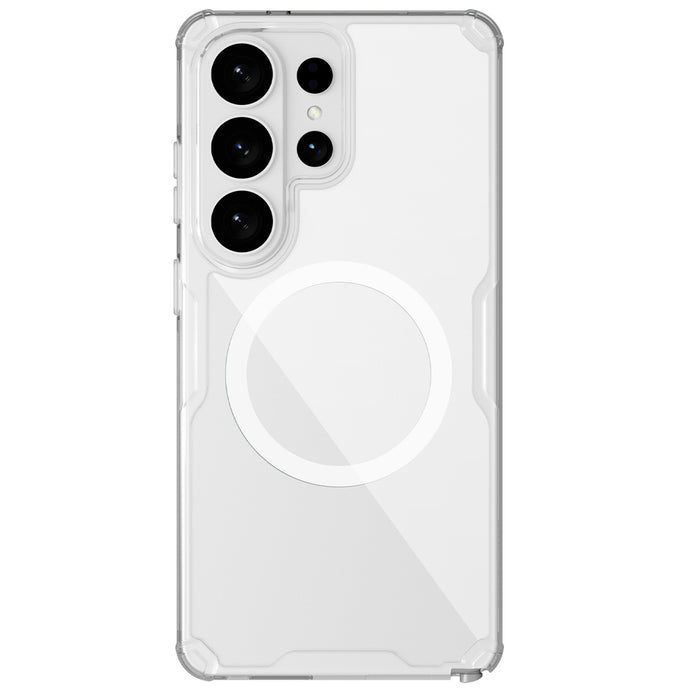 Nillkin Nature TPU Pro калъф, съвместим с MagSafe за Samsung Galaxy S26 Ultra - бял