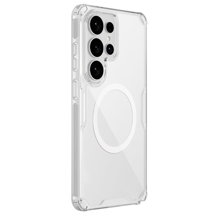 Nillkin Nature TPU Pro калъф, съвместим с MagSafe за Samsung Galaxy S26 Ultra - бял