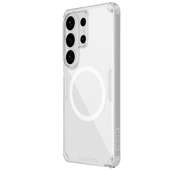 Nillkin Nature TPU Pro калъф, съвместим с MagSafe за Samsung Galaxy S26 Ultra - бял