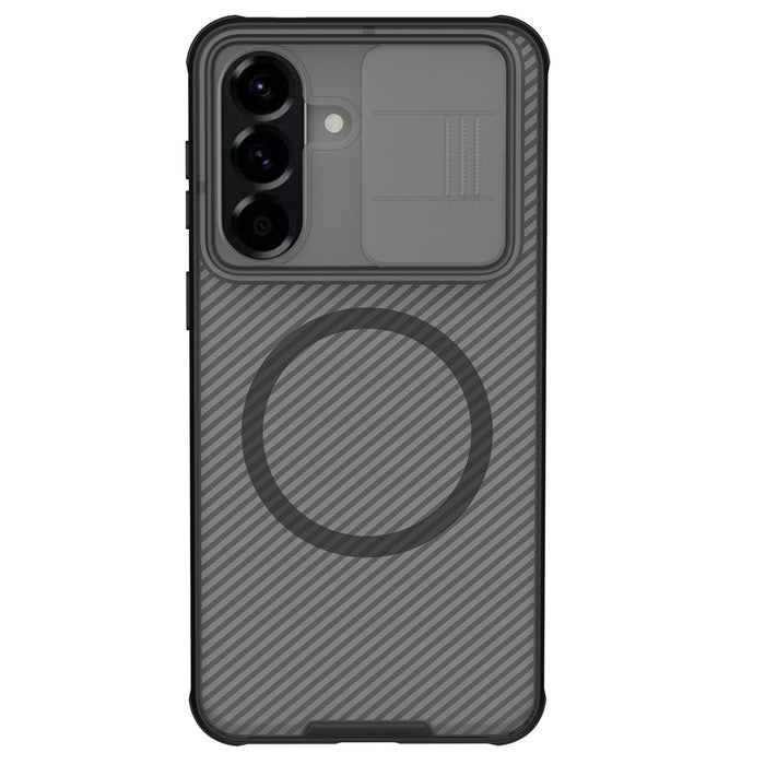 Nillkin CamShield Pro Магнитен калъф за Samsung Galaxy A57 5G - прозрачен черен