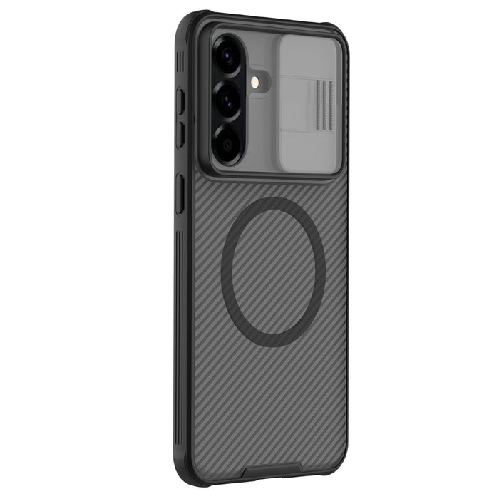 Nillkin CamShield Pro Магнитен калъф за Samsung Galaxy A57 5G - прозрачен черен