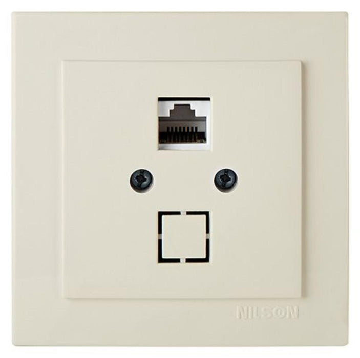 РОЗЕТКА ИНТЕРНЕТ RJ45 КРЕМ TOURAN