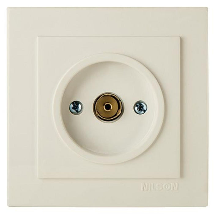 РОЗЕТКА ТЕЛЕВИЗИОННА КРЕМ TOURAN