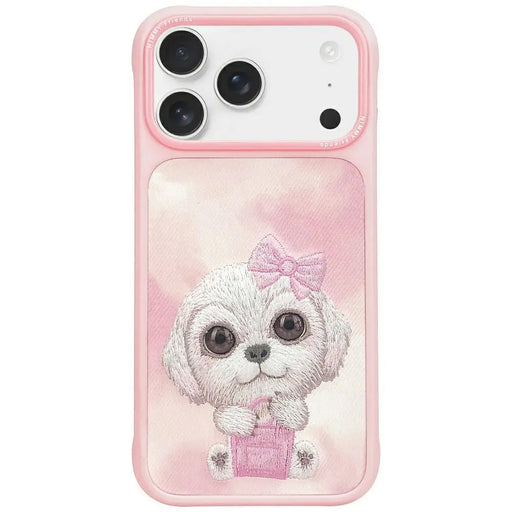 Nimmy Big Eyed Pet 2.0 Dog Case за iPhone 17 Pro Max - розов