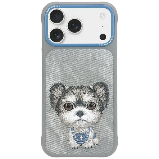 Nimmy Big Eyed Pet 2.0 Dog Case за iPhone 17 - сив