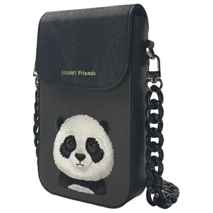 Nimmy Big Eyed Pet 2.0 Panda чанта за телефон 3 в 1