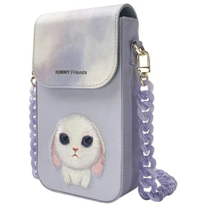Nimmy Big Eyed Pet 2.0 Rabbit чанта за телефон 3 в 1