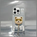 Nimmy Cool&Cute 2.0 Bear Case за iPhone 15 Pro Max - сив