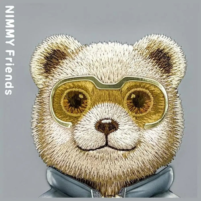 Nimmy Cool&Cute 2.0 Bear Case за iPhone 15 Pro Max - сив