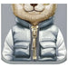 Nimmy Cool&Cute 2.0 Bear Case за iPhone 15 Pro - сив