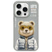 Nimmy Cool&Cute 2.0 Bear Case за iPhone 15 Pro - сив
