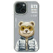 Nimmy Cool&Cute 2.0 Bear Case за iPhone 15 - сив