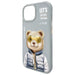 Nimmy Cool&Cute 2.0 Bear Case за iPhone 15 - сив
