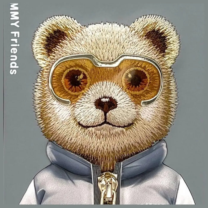 Nimmy Cool&Cute 2.0 Bear Case за iPhone 16 Pro Max - сив